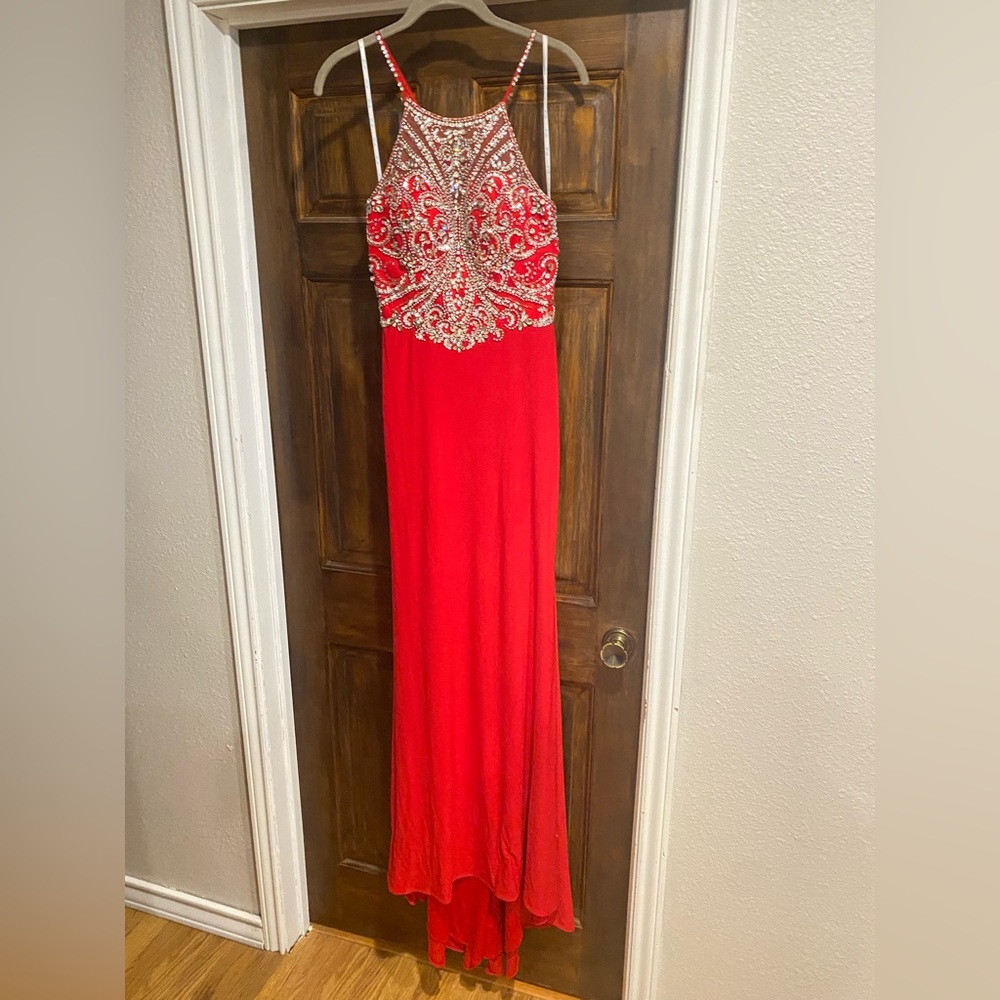 Camille La Vie, Size 2, red dress